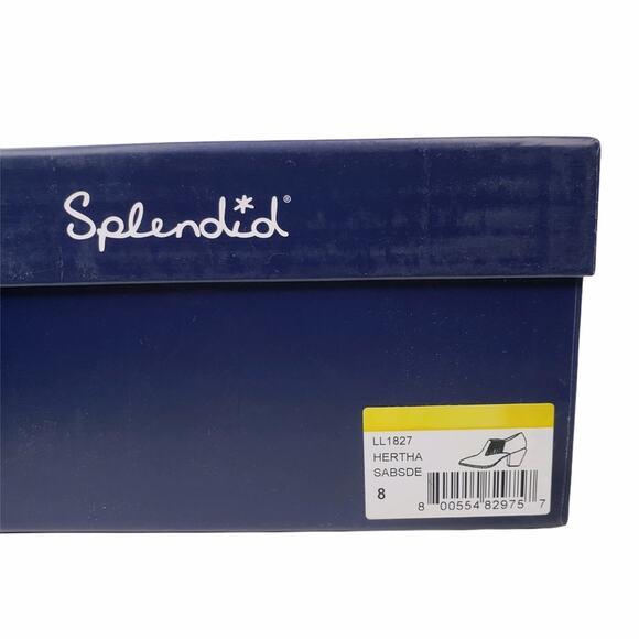 Splendid Hertha Block Heel Suede Booties Sable Brown Women's Size 8 NEW - Picture 12 of 13